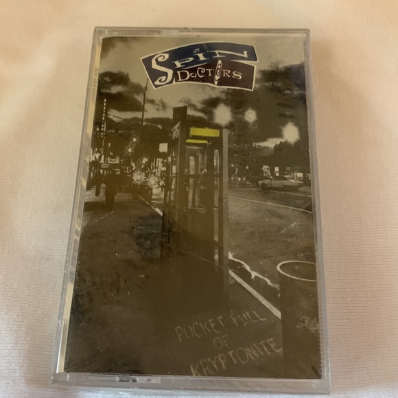 Spin Doctors pocket full of kryptonite sealed music cassette tape NOS - Picture 2 of 6